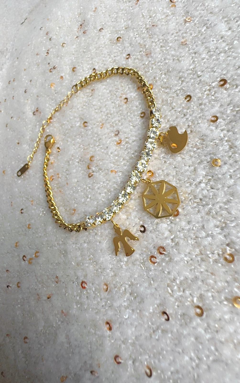 Charms Tennis Bracelet - A Sparkling Statement of Elegance
