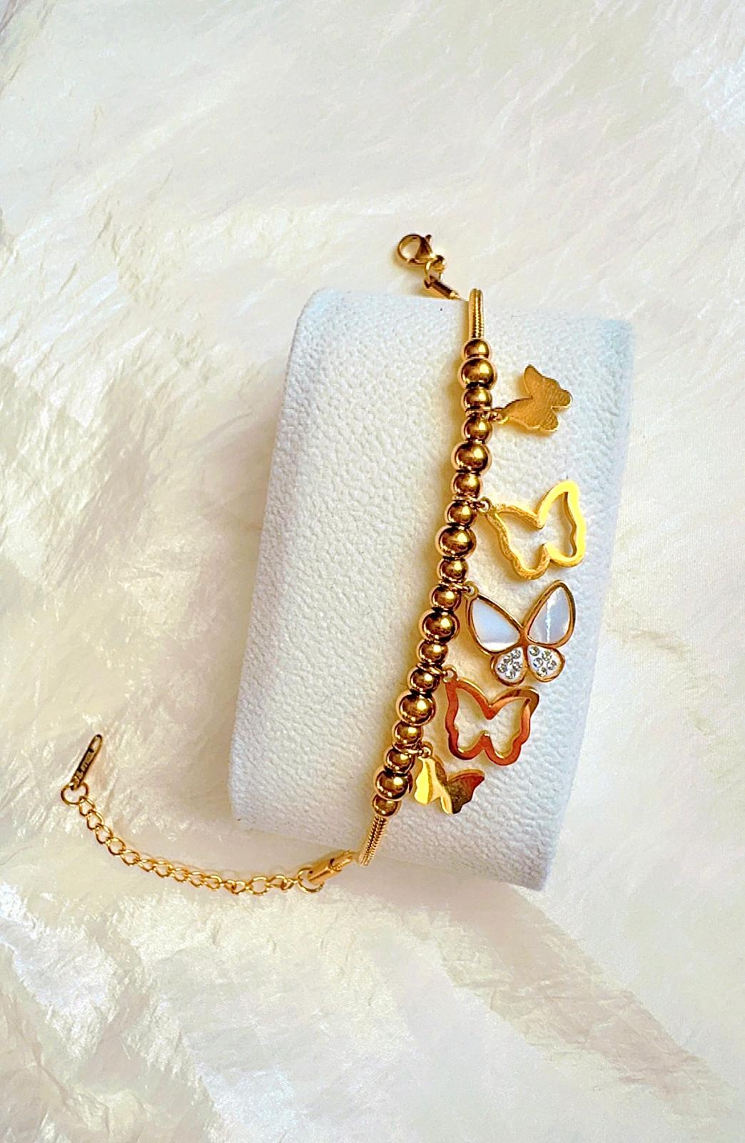 Butterfly Charms Bracelet