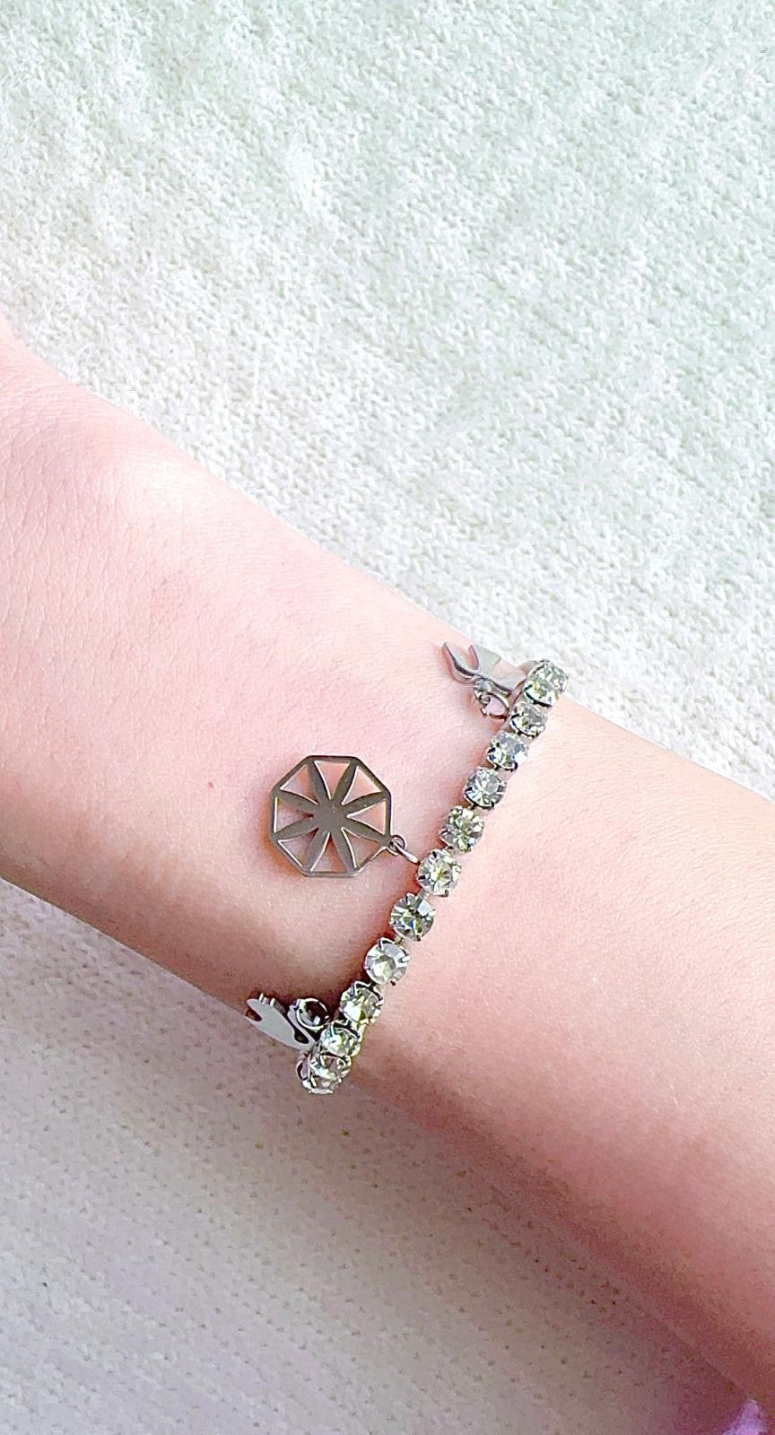 Charms Tennis Bracelet - A Sparkling Statement of Elegance