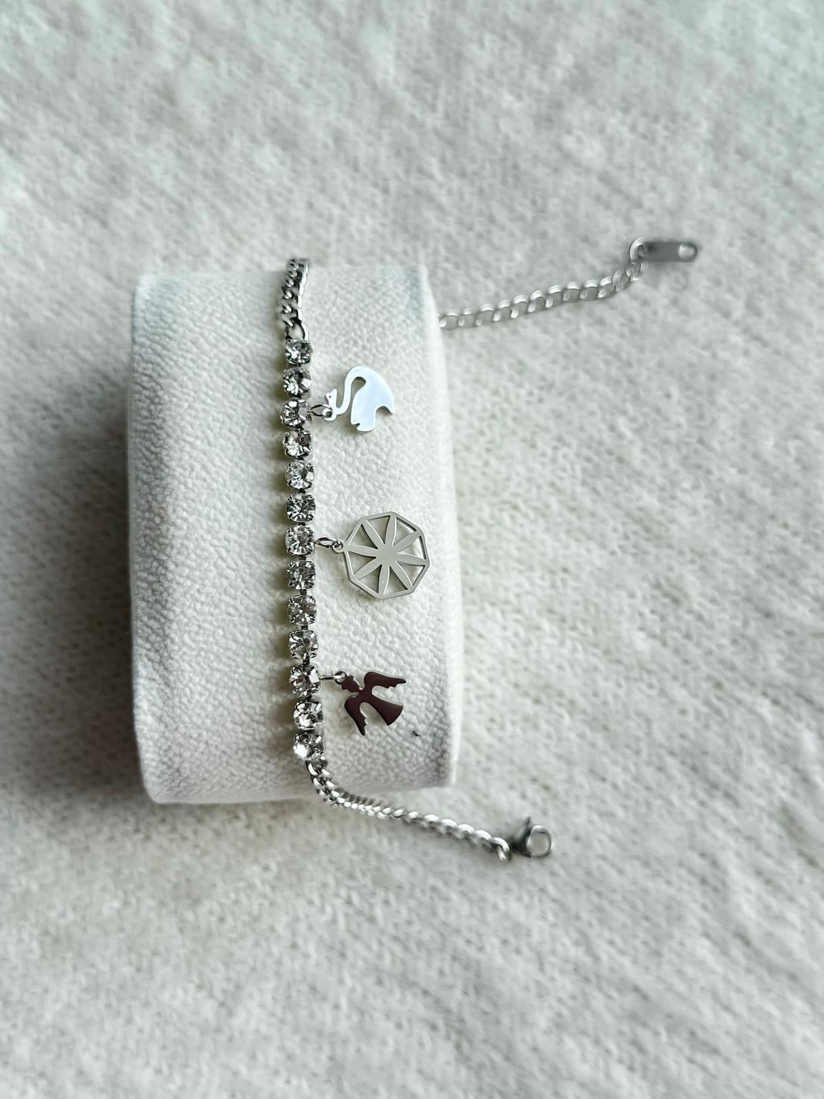 Charms Tennis Bracelet - A Sparkling Statement of Elegance