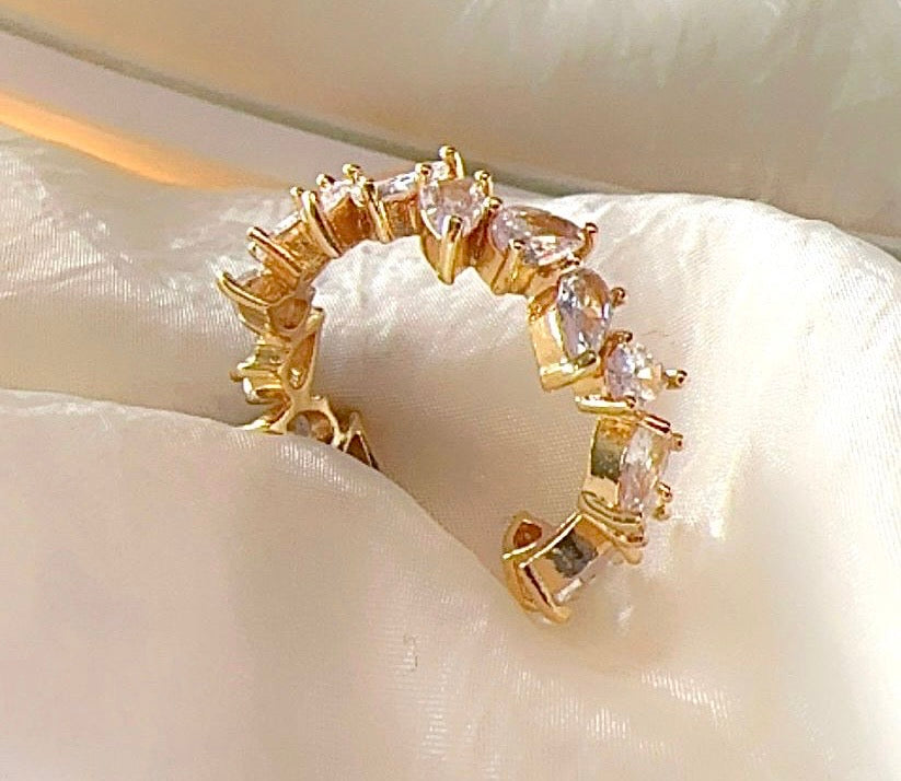 Adjustable floral~Ring