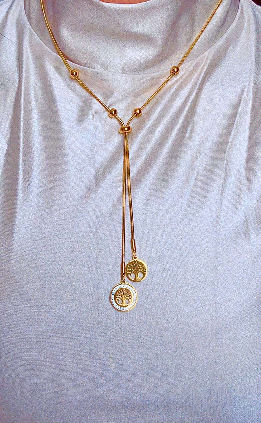 Slider Tree of life Necklace - A Symbol of Strength & Growth