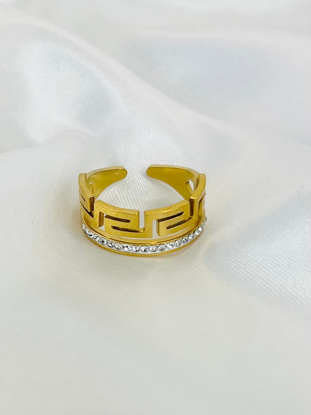 Greek Key Ring