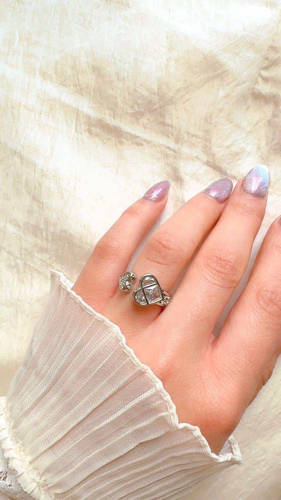 Adjustable Heart Ring - Wear Your Heart in Style