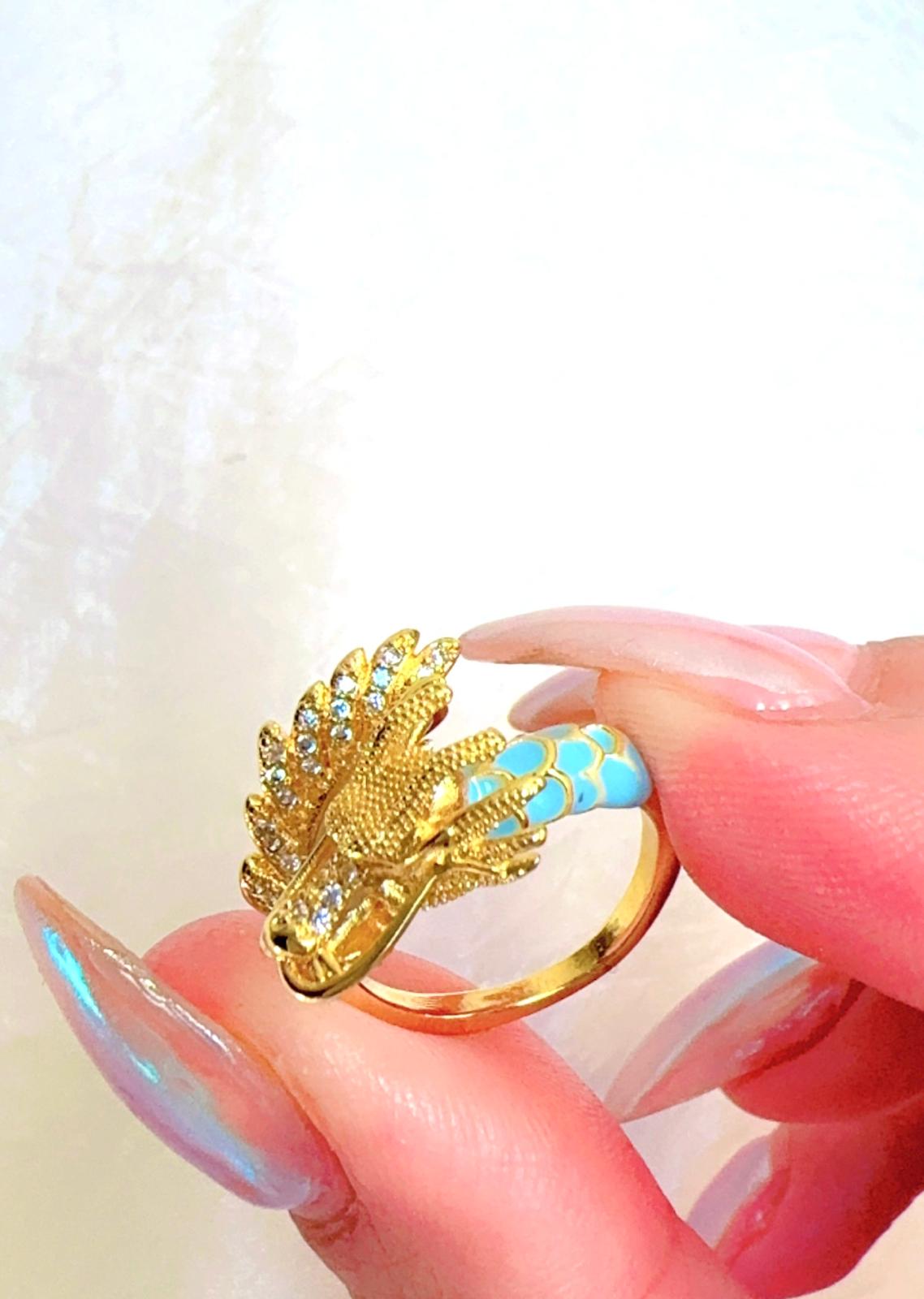 ADJUSTABLE DRAGON ~ Ring