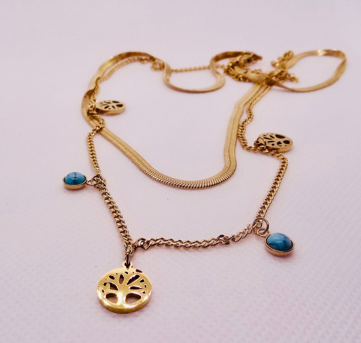 TREE OF LIFE SET 4 ||NECKLACE, BRACELAT