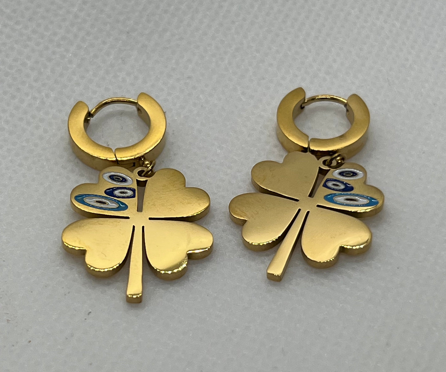 FOUR LEAF CLOVER EARRINGS