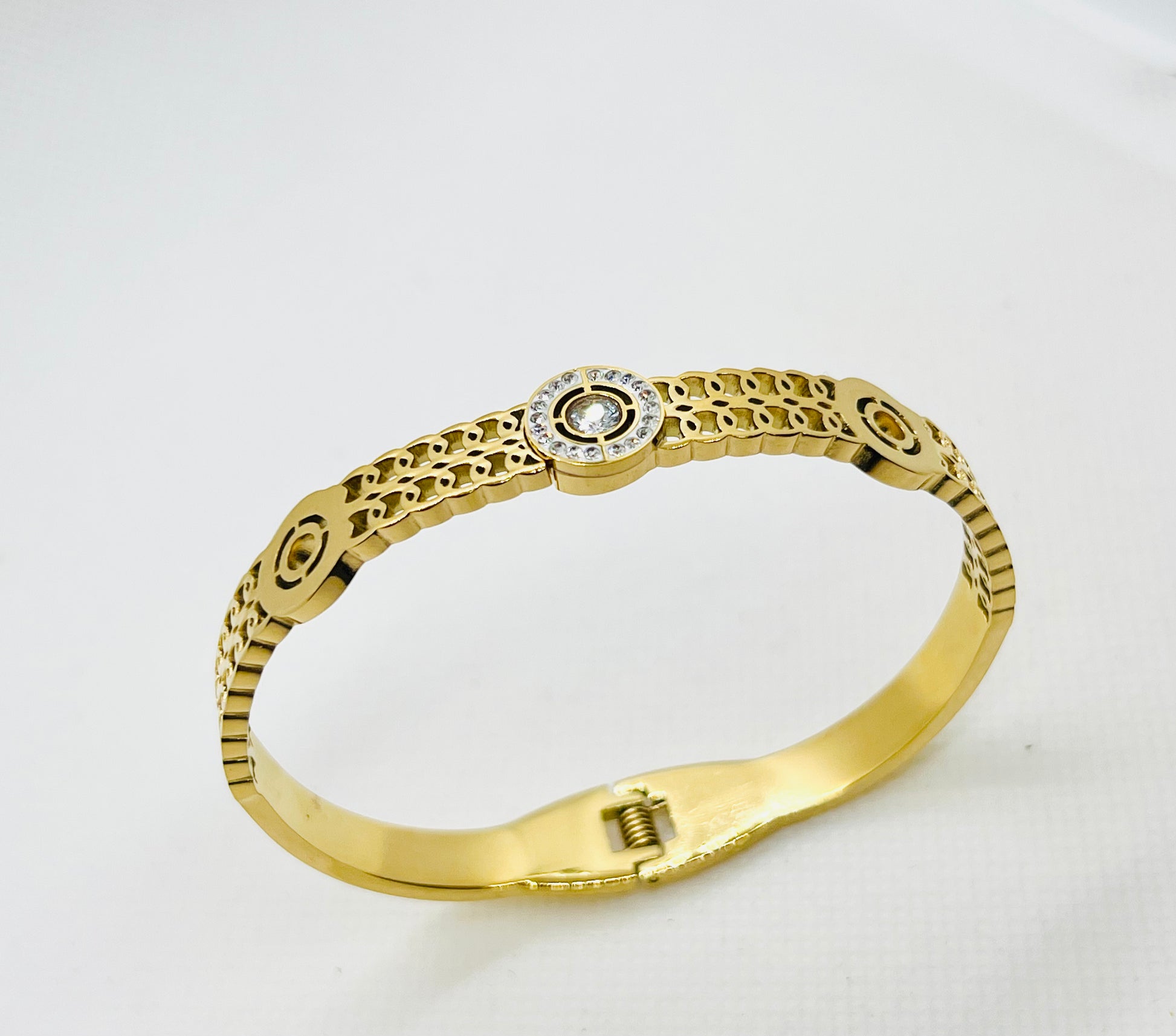 basket - bangle - net - zircon