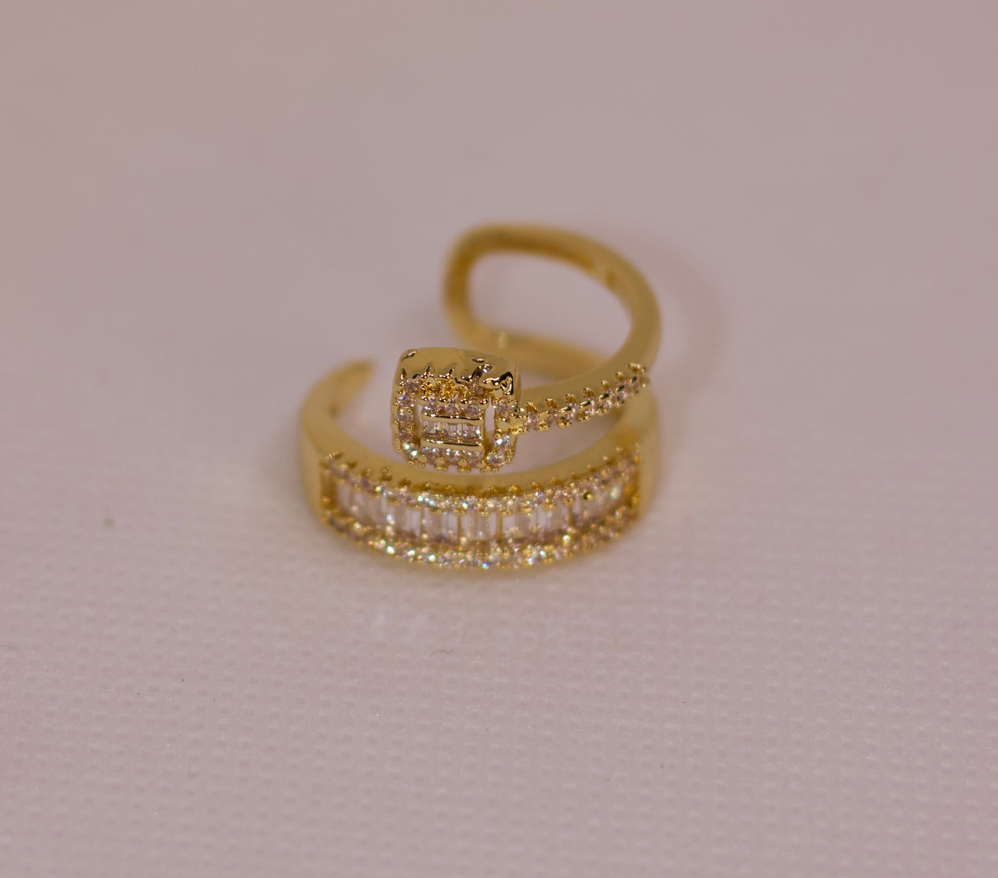 ADJUSTABLE-DOUBLE BAND ~ring