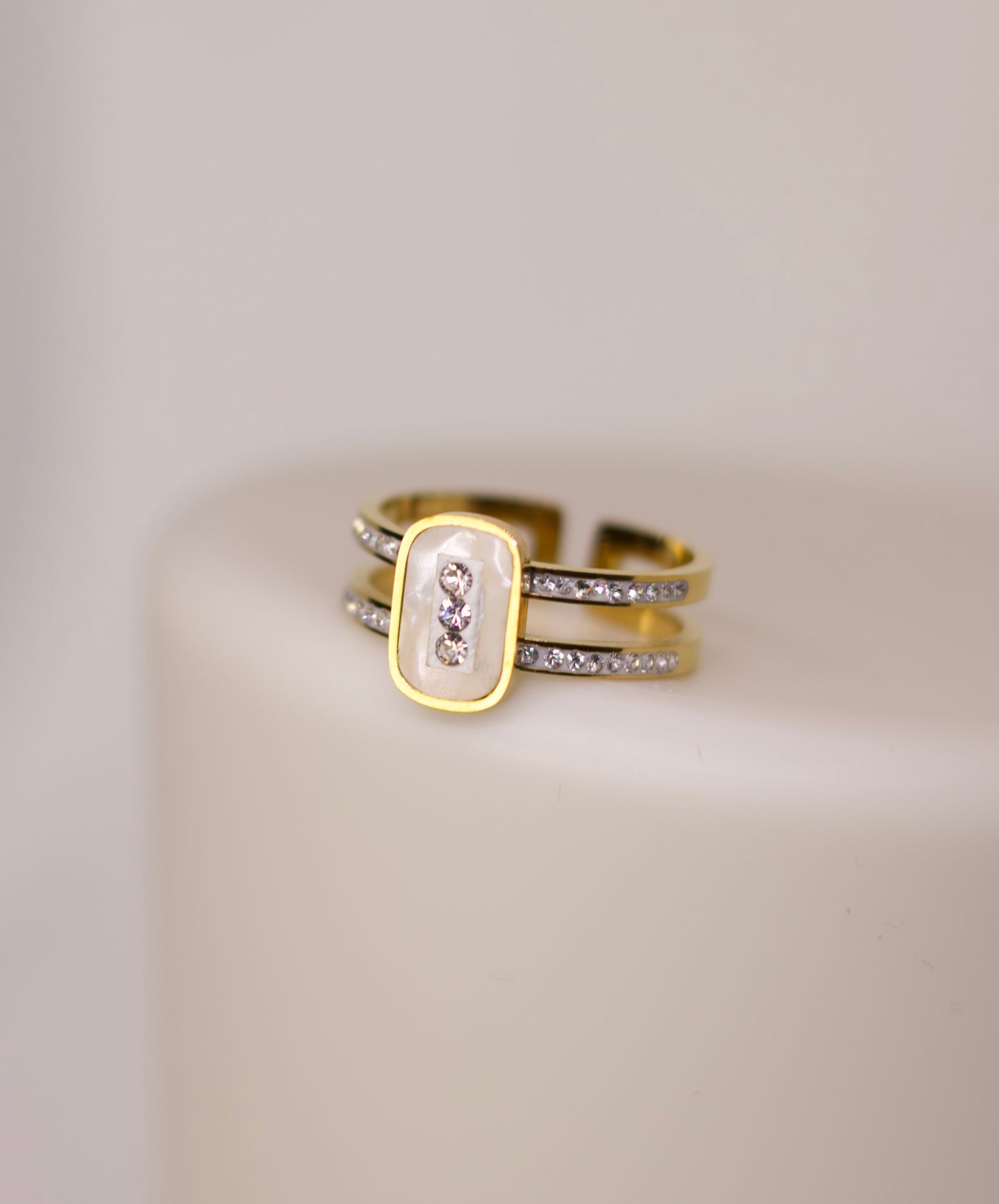 ADJUSTABLE - RECTANGULAR ~ Ring