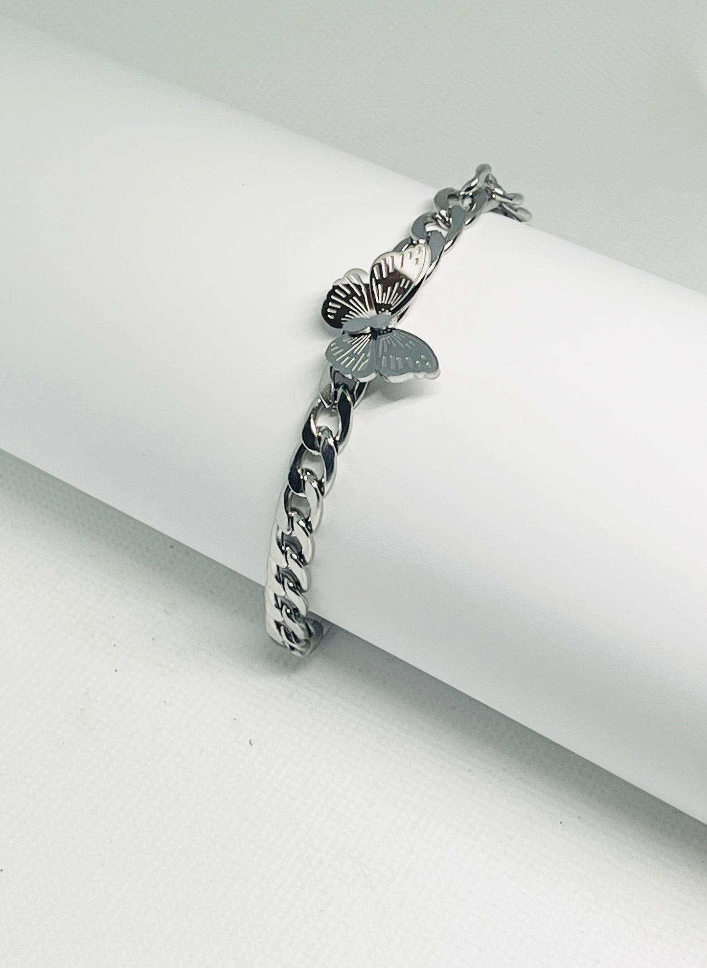 butterfly - bracelet - chain