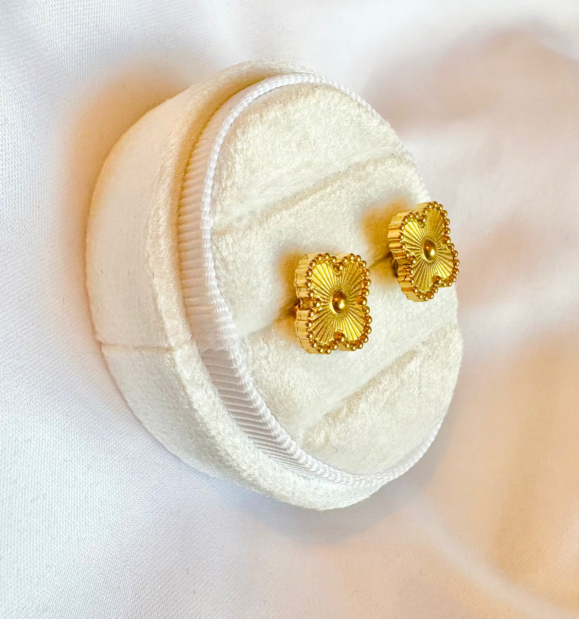 18k gold plated earrings