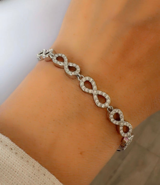 Infinity Silver Bracelet