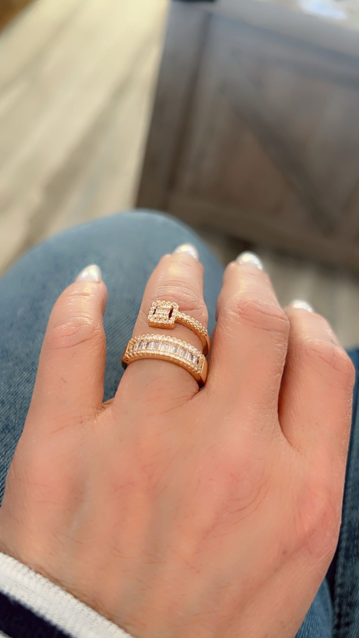 Double band statement rings