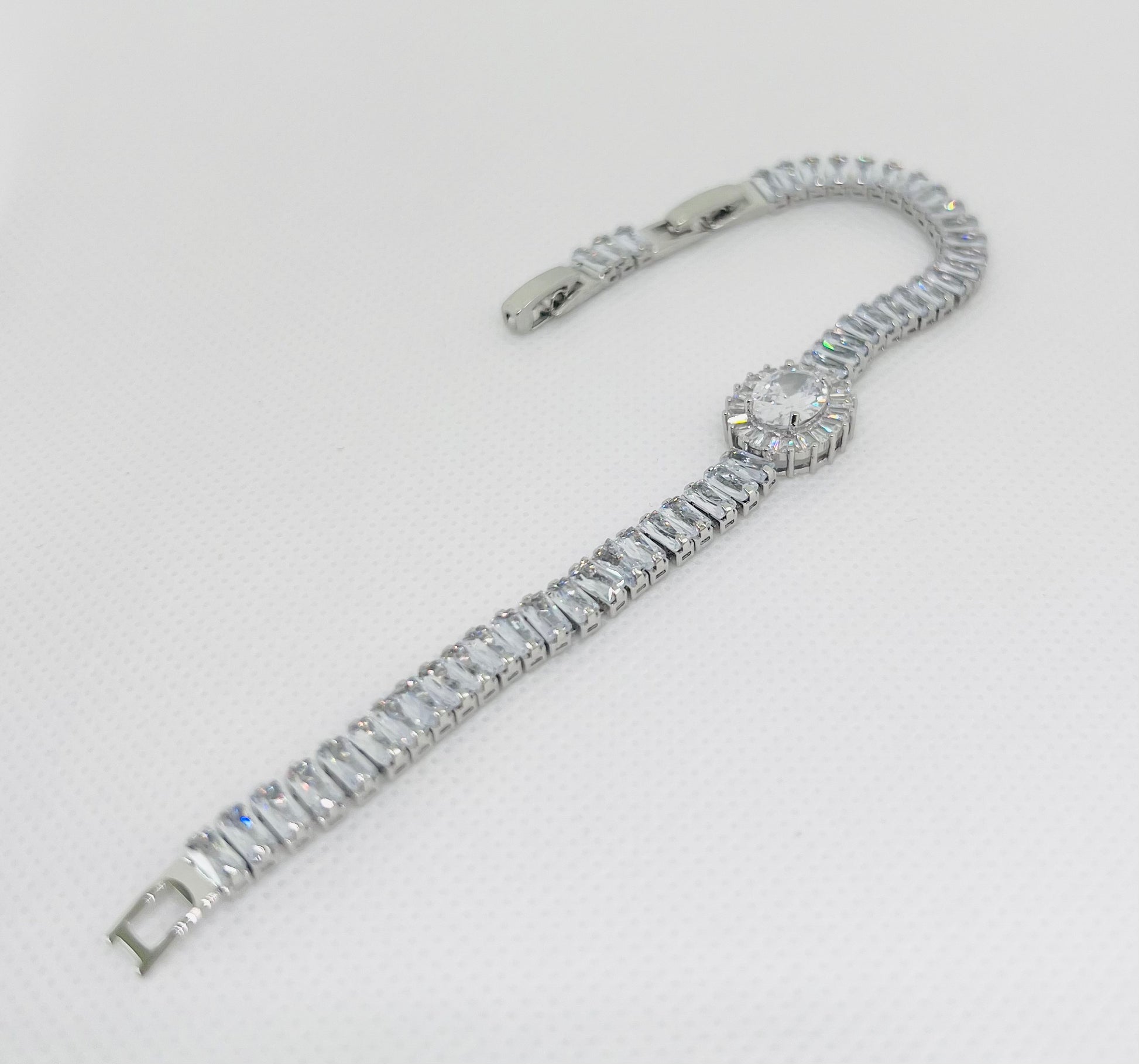 Trendy tennis zircon bracelet