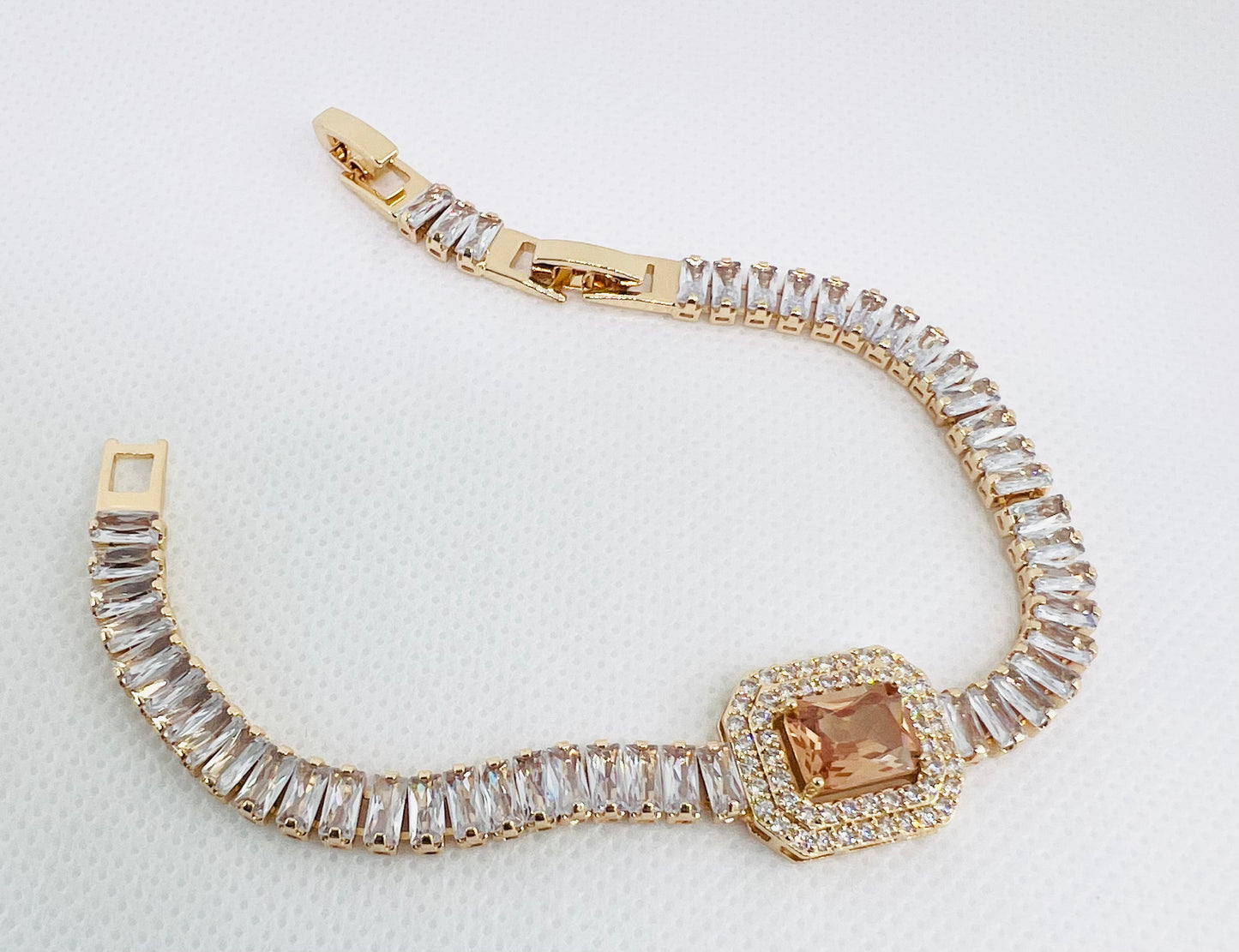 TENNIS ZIRCON CHARM ~ Bracelet