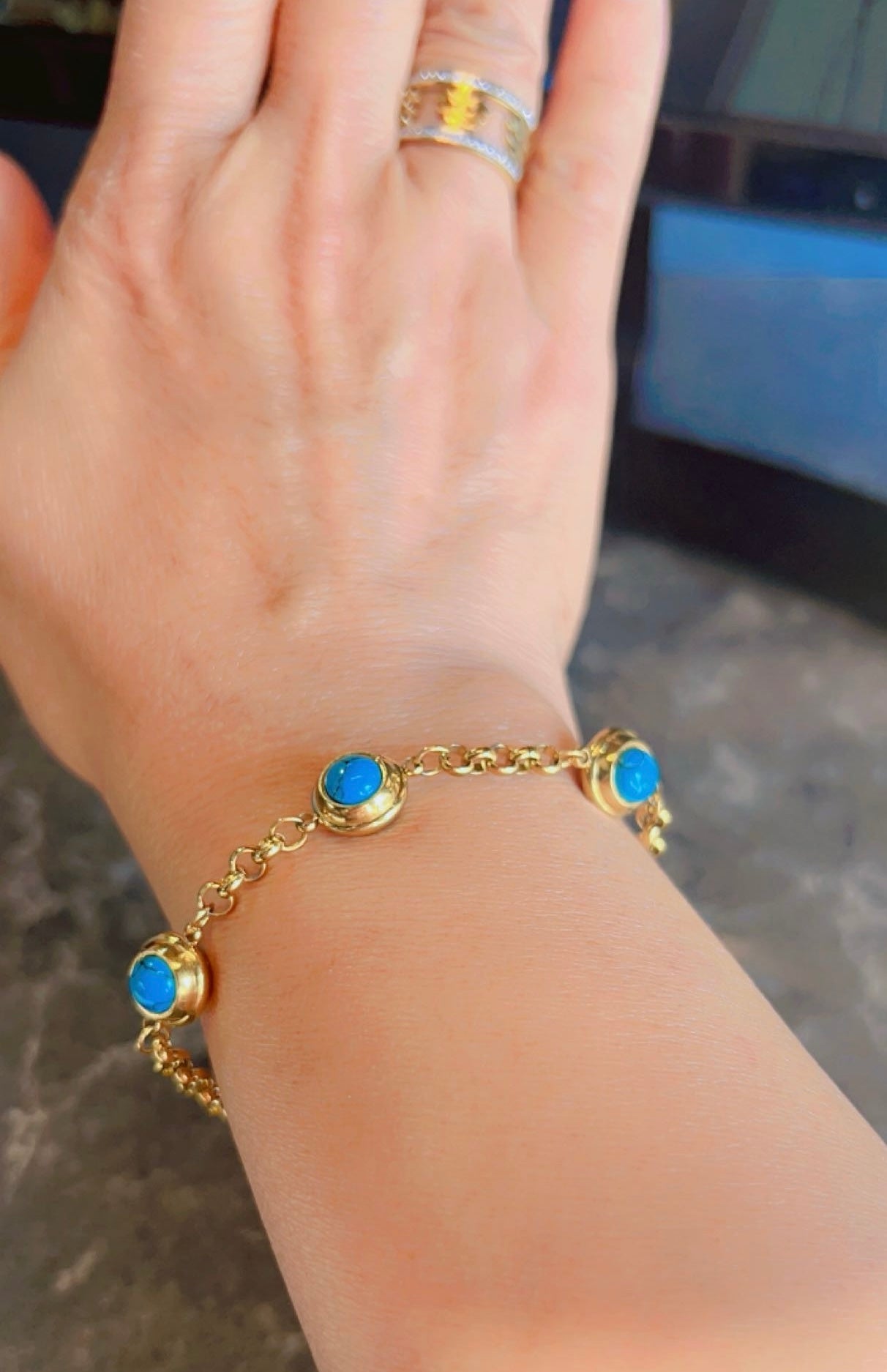 Blue Bracelet