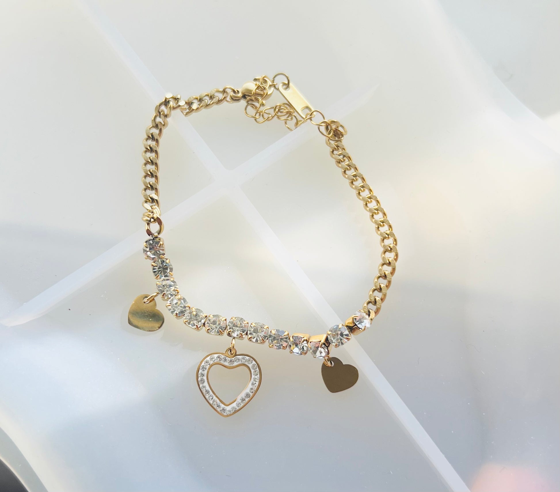 Heart ~Zircon ~bracelet