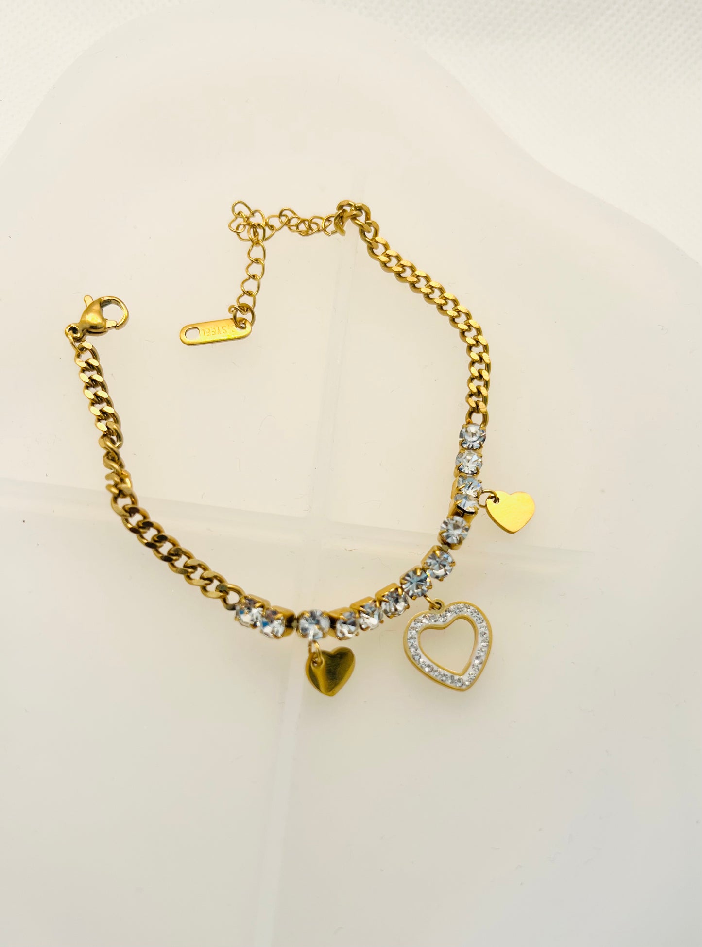 Heart ~ Zircon ~ Bracelet