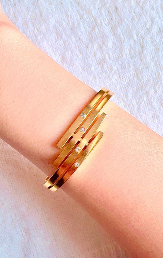 Triple Radiance Bangle