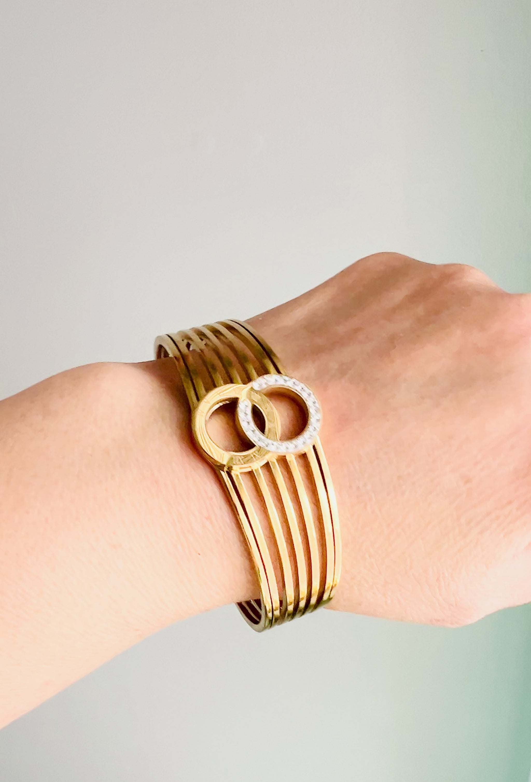 love - bangle - roman numeral - bracelet